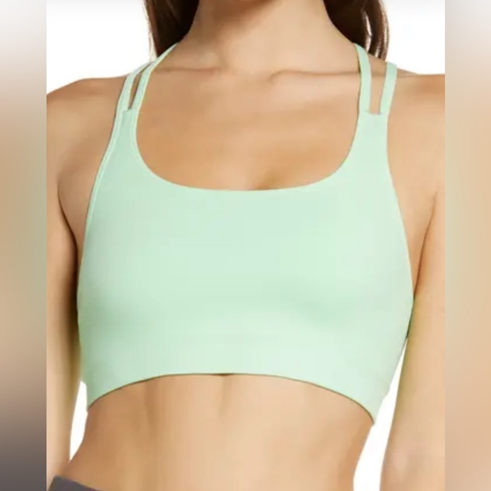 Xersion Mint Green Strappy Sports Bra